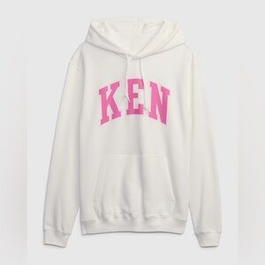 NWT!! Unisex Gap × BarbieT™ Ken Graphic Hoodie - Sz L